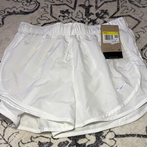 Nike Women's Athletic White Shorts